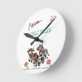 Koe melktijd klok (Hoek)