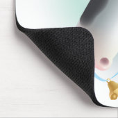 koe met bel muismat (Hoek)