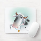 koe met bel muismat (Met muis)