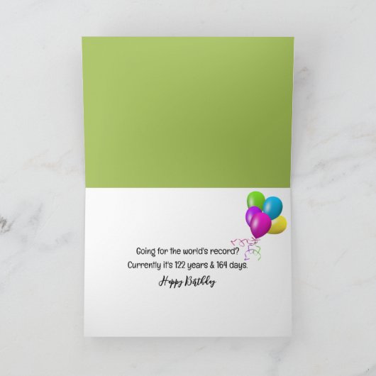 Koe met brillen Verjaardag Humor Kaart (Binnen)