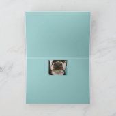 Koe met de kerstomatkaart kaart (Binnen)