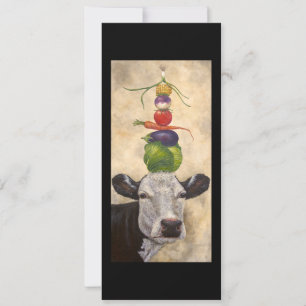 Koe met een platte kaart voor draaistellen