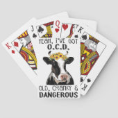 Koe met OCD - Oude kruidlaag en gevaarlijk Pokerkaarten (Achterkant)
