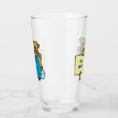 Koe met teken glas (Links)