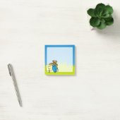 Koe met teken post-it® notes (Kantoor)