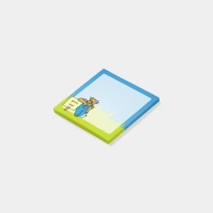 Koe met teken post-it® notes