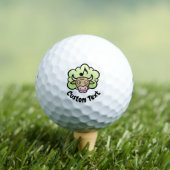 Koe Methaan Cartoon Golf Balls Golfballen (Insitu Shirt)