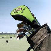 Koe Methaan Cartoon Golf Head Hoesje Golfheadcover