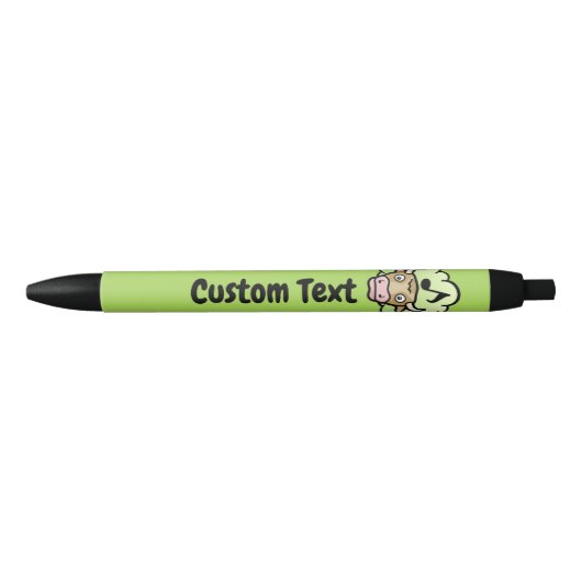 Koe Methaan Cartoon Ink Pen (Voorkant)
