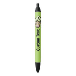 Koe Methaan Cartoon Ink Pen
