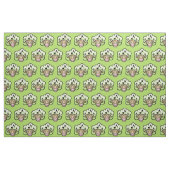 Koe methaan Cartoon Stof (Fat Quarter)