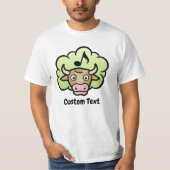 Koe MethaanCartoon T-shirt (Voorkant)