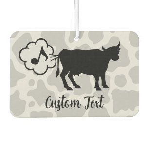 Koe methaanpictogramauto's luchtverfrisser