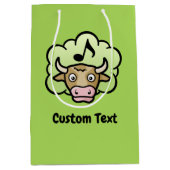 Koe Methane Cartoon Gift Bag Medium Cadeauzakje (Voorkant)