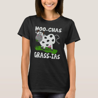 Koe Mexico Spaans Gezegde Moe Chas Gras Ias T-shirt