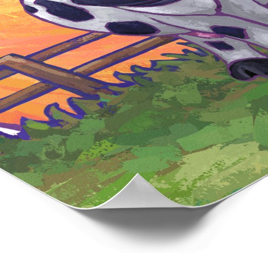 Koe Mijn Poster (Hoek)