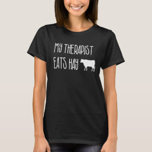 Koe Mijn Therapeut Eet Hoo Koeien Liefde T-shirt