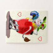 Koe mode legpuzzel (Horizontaal)