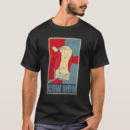 Koe Moeder Voor Runderboeren T-shirt (Voorkant)