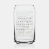 koe mok blikvorm glas (Achterkant)