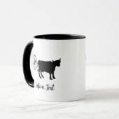 Koe Mok methaanpictogram koffie (Voorkant links)