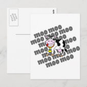 Koe Moo Briefkaart (Voorkant / Achterkant)