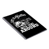 Koe Mooey Funny Cattle Funny Koe Boerderij Life is Notitieboek (Rechterzijde)