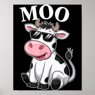 Koe Mooi - Grappige Boerenkoe Voor Mannen Vrouwen Poster