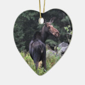 Koe Moose Keramisch Ornament (Links)
