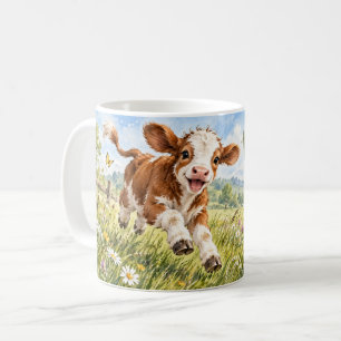 Koe Mug met een Beetje Vreugde Koffiemok