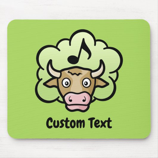 Koe Muismat methaan Cartoon (Voorkant)