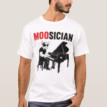 Koe Musicus Grappige Dier Woordgrap