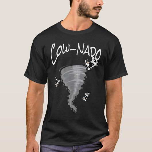 Koe Nado Dier Nieuwigheid T-shirt (Voorkant)
