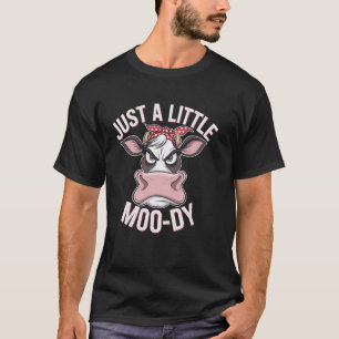 Koe Net Weinig Gemoedelijk Interpunctie Grappig Di T-shirt