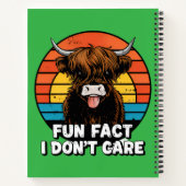 Koe. Notitieboek (Achterkant)