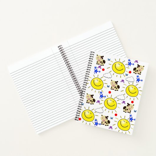 Koe Notitieboek (Binnen)