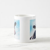 Koe nr. 01. 0254 Ierse Friesian Cow Koffiemok (Center)