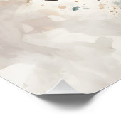 Koe nr. 4 van de waterverf perfect poster (Hoek)