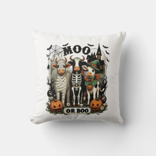 Koe of Boe Halloween Koe Kussen