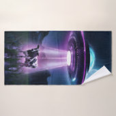 Koe ontmoet buitenaardse wezens. badhanddoek (Badhanddoek)