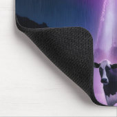 Koe ontmoet buitenaardse wezens. muismat (Hoek)