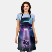 Koe ontmoet buitenaardse wezens. schort (Gedragen)