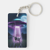 Koe ontmoet buitenaardse wezens. sleutelhanger (achterkant)