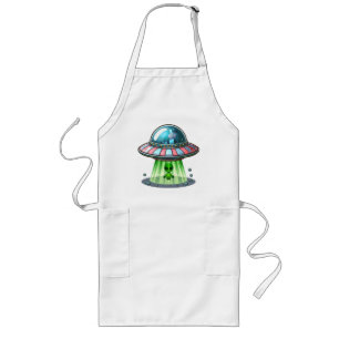 Koe Ontvierende Alien Lang Schort