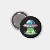 Koe Ontvierende Alien Magneet (Voorkant / Achterkant)
