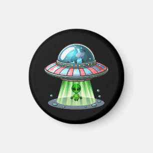 Koe Ontvierende Alien Magneet