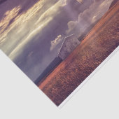 Koe ontvoerd door Aliens Fantasy Art Tissuepapier (Detail)