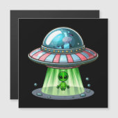 Koe ontvoerende alien (Voorkant / Achterkant)