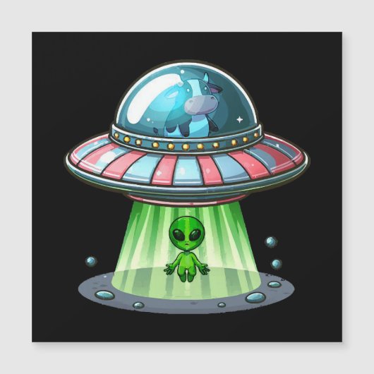 Koe ontvoerende alien (Voorkant)