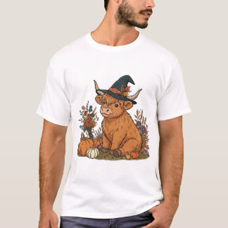 Koe ontwerp t-shirt